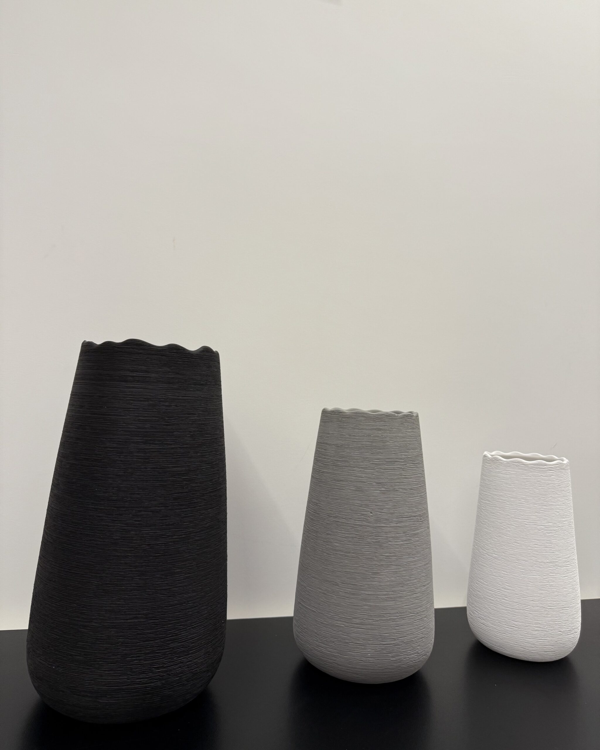 FullSizeRender Wavy Brushed Vase - Image 1