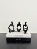 Abstract Thinker Trio