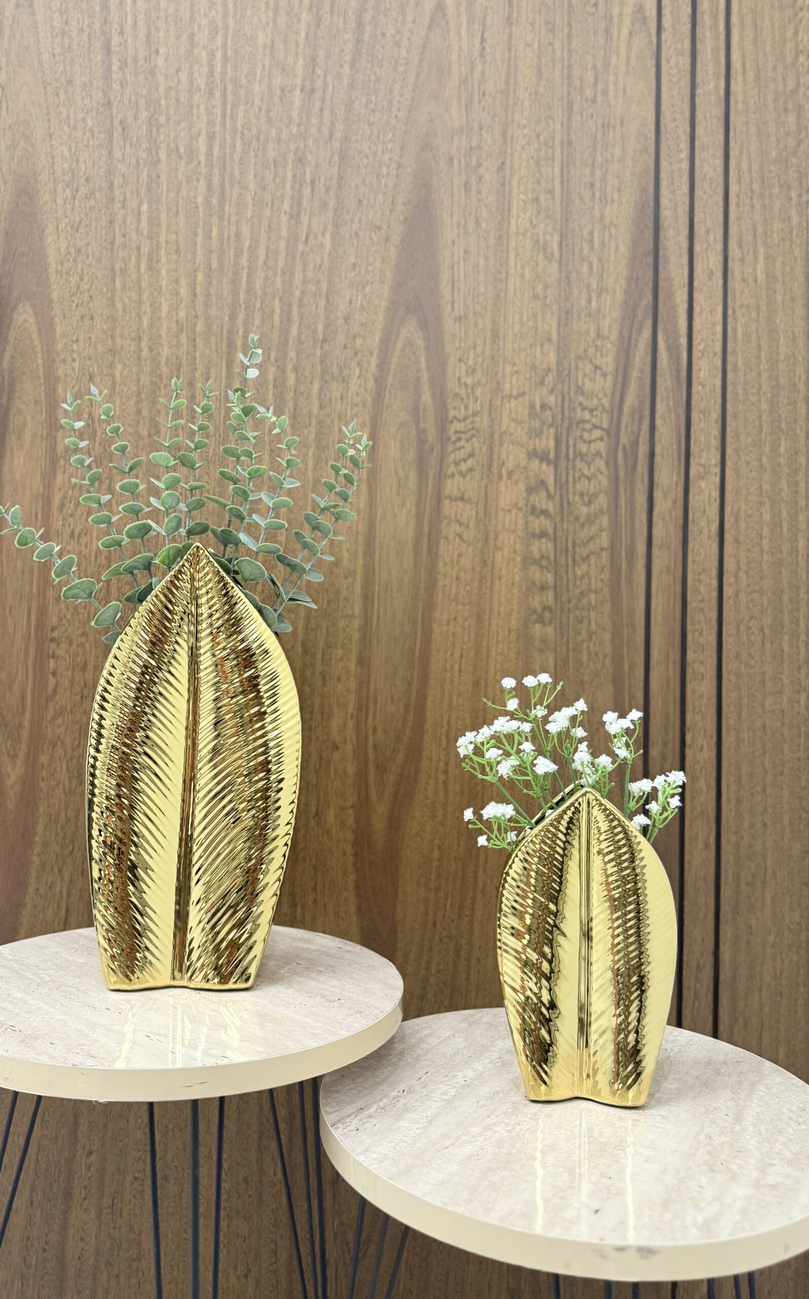 IMG_2888 Golden Leaf Vase - Image 1