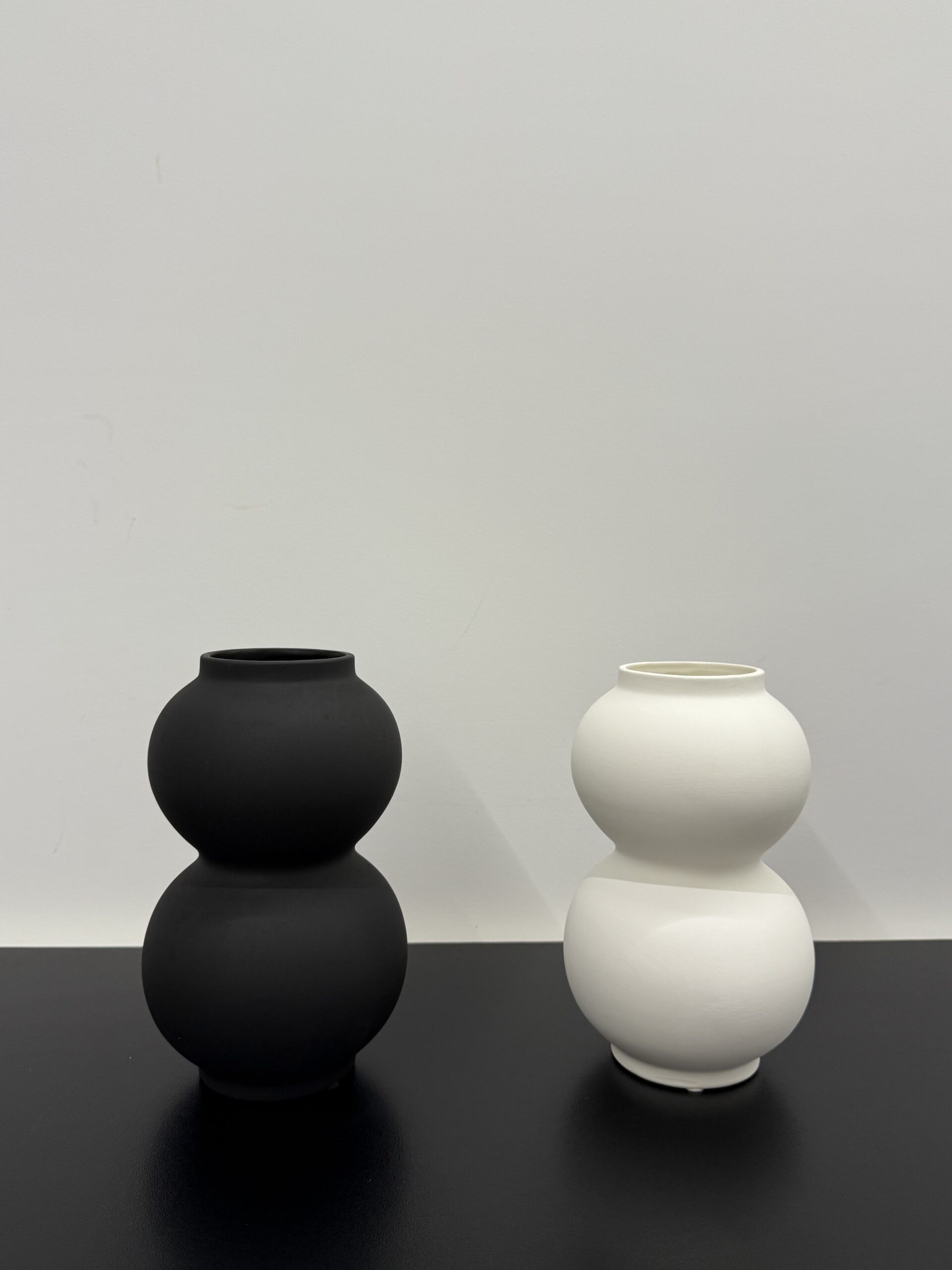 IMG_3523 Double-Bulb Ceramic Vase - Image 1