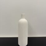 Plain Burned Stripped Vase