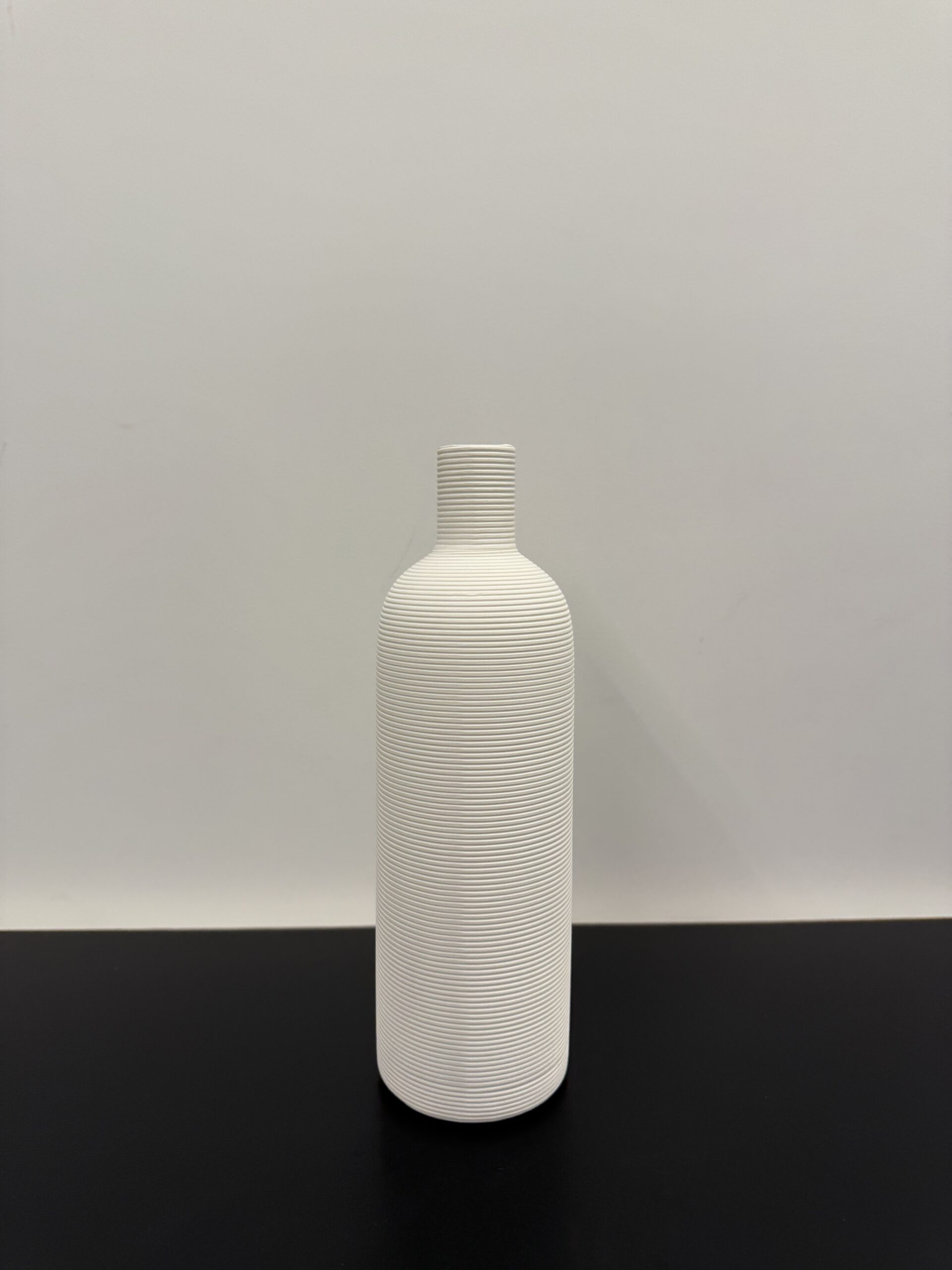 IMG_4125 Plain Burned Stripped Vase - Image 1