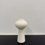 Stripe Plain Ceramic Vase