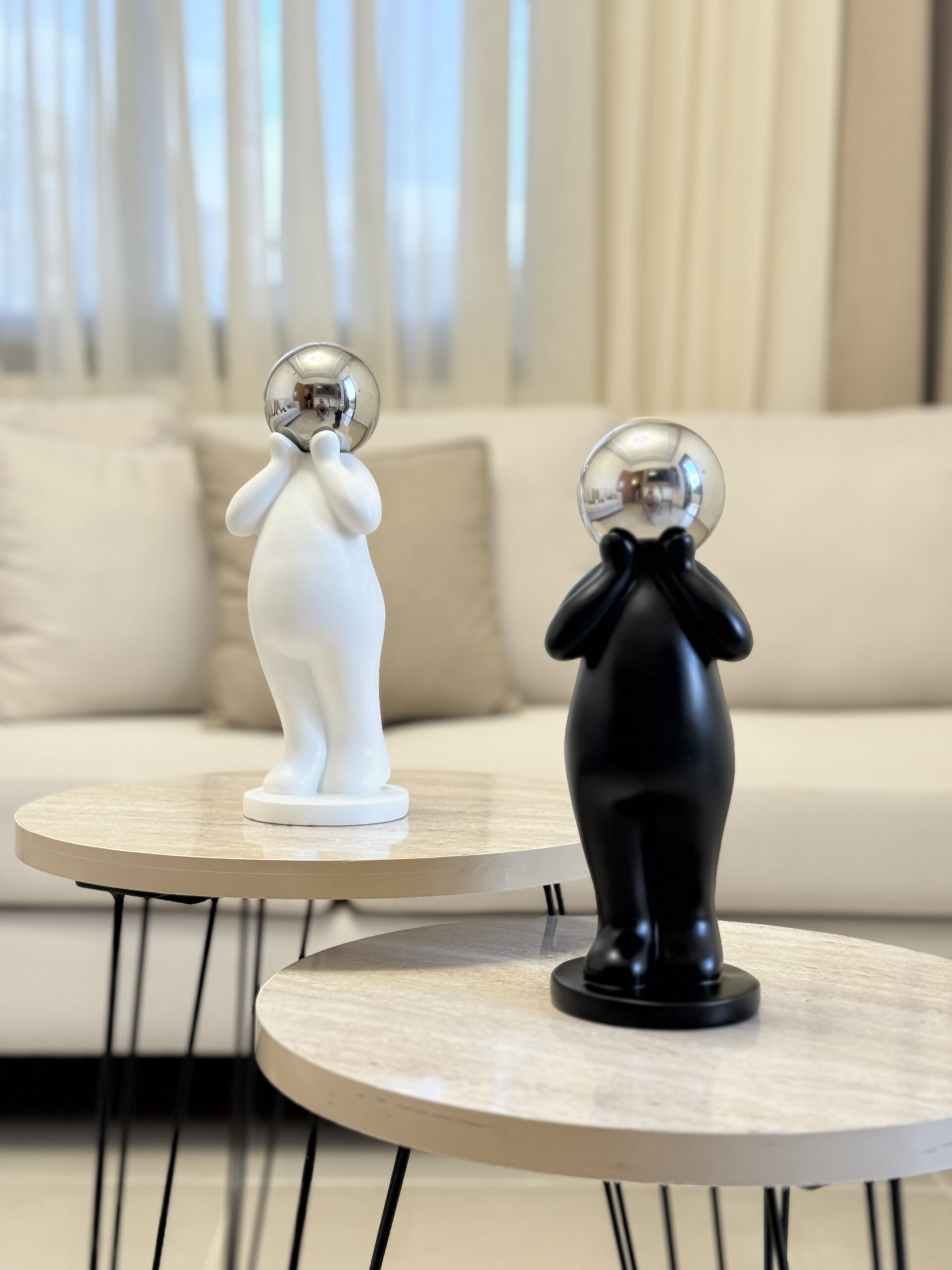 IMG_5225 Ball-Head Resin Statue - Image 1